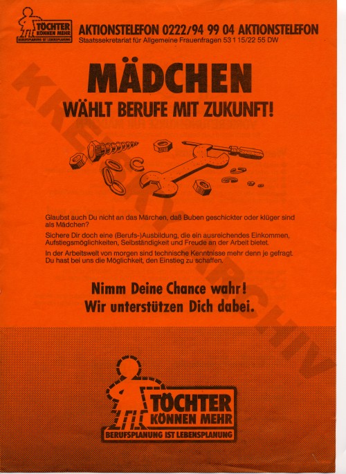 Flugblatt 1986