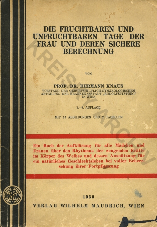 Aufklärungsbroschüre 1950 