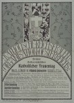 Plakat der Katholischen Reichsfrauenorganisation Österreichs 1931