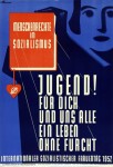 Plakat der SPÖ zum Frauentag 1952