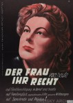 Plakat des BDFÖ zum Frauentag 1956