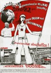 Plakat der autonomen Frauen/Lesbenbewegung zum 8. März 2003